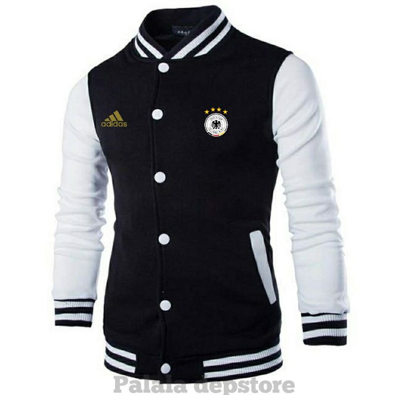 Jaket Baseball Jerman-Jaket Bola Distro-Jaket Germany Premium-Sweater Hoodie Dewasa