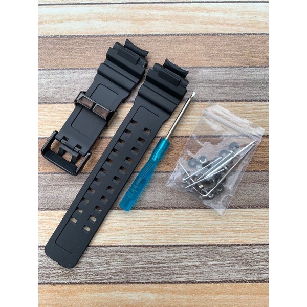 Strap Tali Jam tangan Gshock hitam GA1000 GA1100