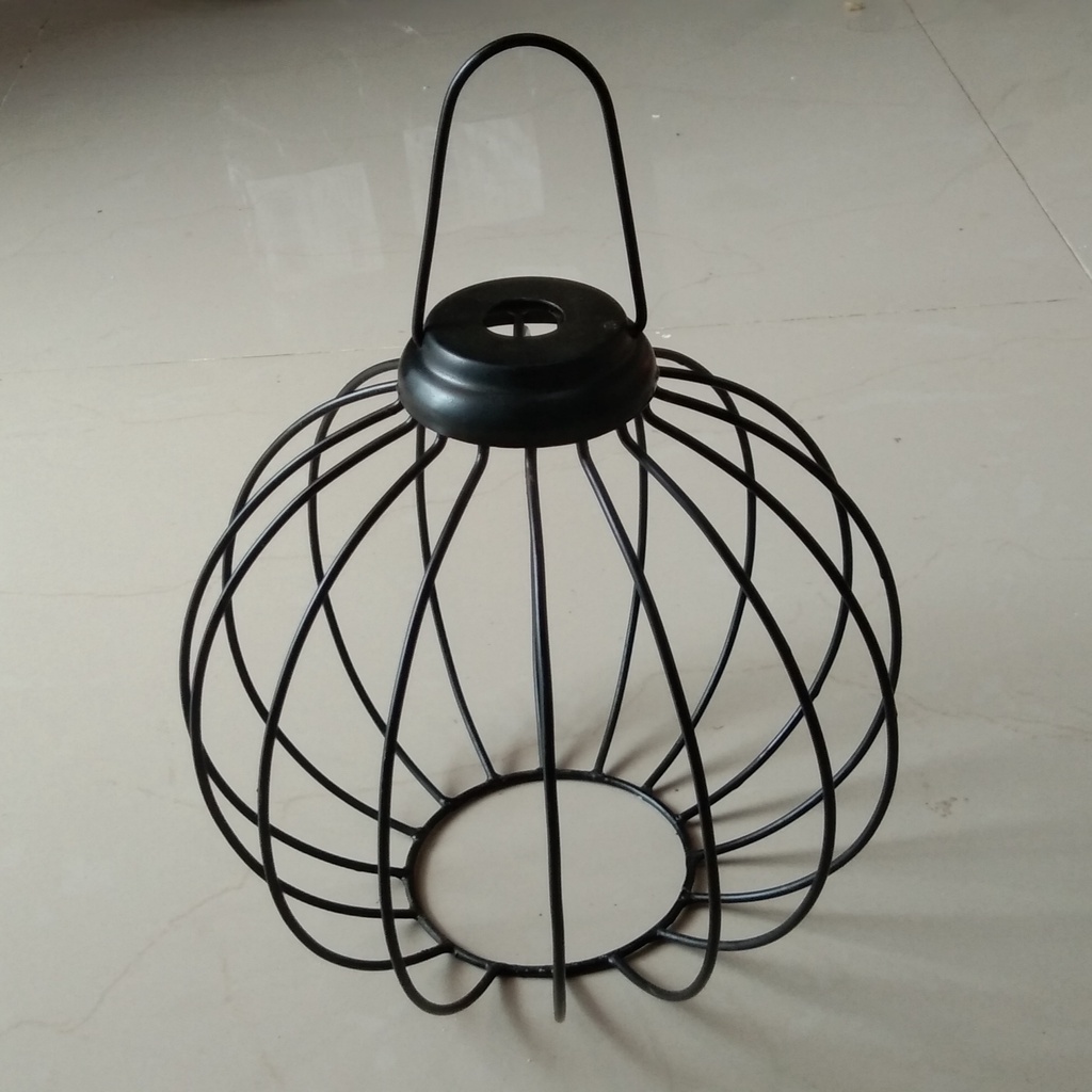 Kap Lampu gantung Besi Lampion dan Diamond CAFE MINIMALIS VINTAGE EDISON HIAS INDUSTRIAL DESIGN KAFE KAP LAMPU GANTUNG