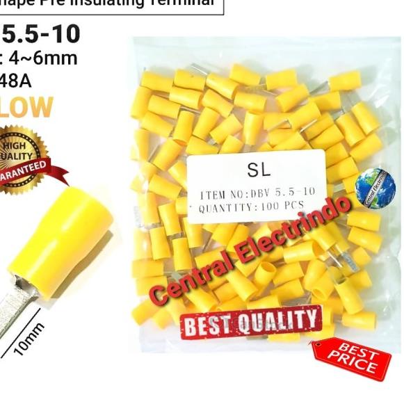 SKUN KABEL CHIP DBV 5.5-10 KUNING.