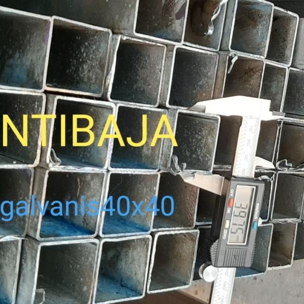 BESI HOLLOW GALVANIS 20 x 40 x 1,5mm x 6M (kotak FULL)