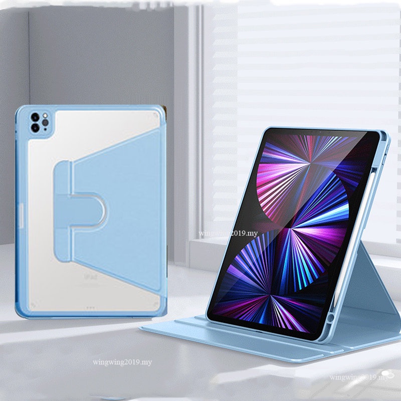 Case Rotasi 360 Derajat Cover iPad 10th Gen 10.9 2022 Pro 11 2021 2020 Air 4 Air 5 2022 Mini 6 2021 9th 8th 10.2 &quot;