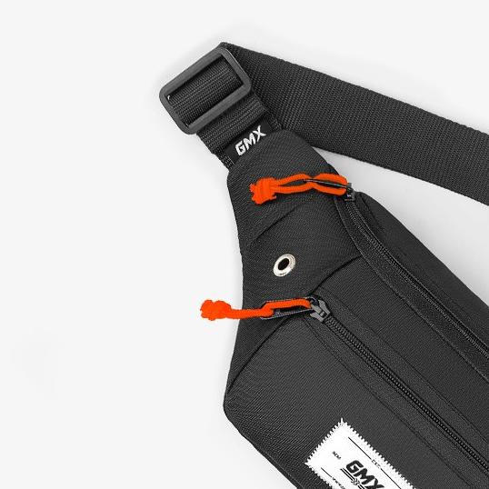 Geoff Max Official - Gertrud Black | Sling Bags | Tas pria