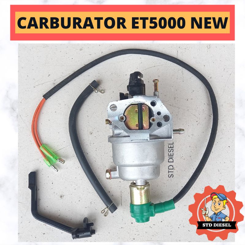 CARBURATOR FOR GENERATOR MODEL CHOOKE CUK NEW GESER ET5000 ET5500 ET6000 ET6500 ET7000 ET7500 ET8000