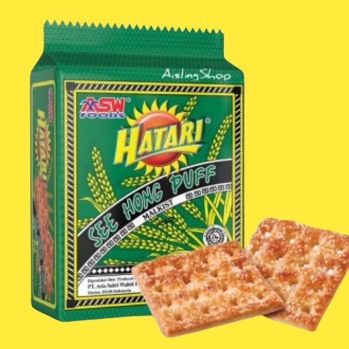 

( Per Bungkus ) ~ Hatari See Hong Puff 260 gram