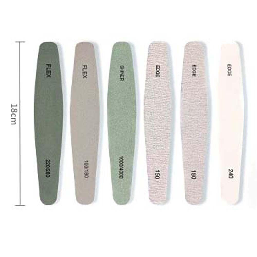 Agustina Kikir Kuku Permukaan Poles Nail Art Care Alat Penghalus Gel Buffing Nail Brushes Nail Files Set