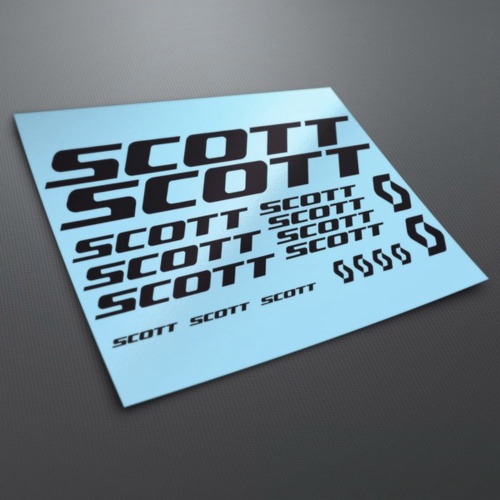 Grosir Stiker Sepeda Sticker Bicycle MTB Mountain Bike SCOTT Sepeda Gunung Diskon