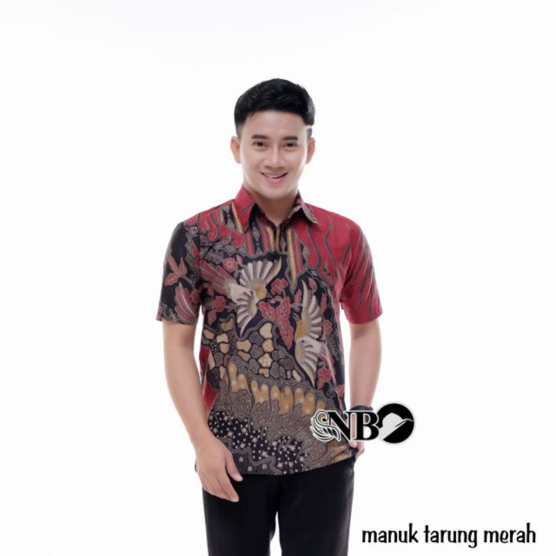 Atasan Batik Wanita Pria Blouse Batik Batik Pria M L XL XXL