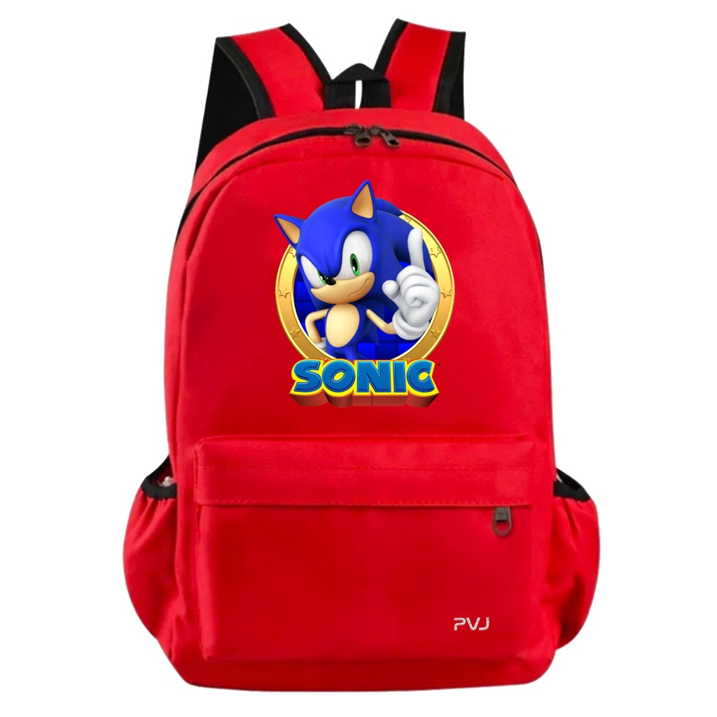 PVJ Tas Sonic The Hedgehog Backpack Anak Sekolah