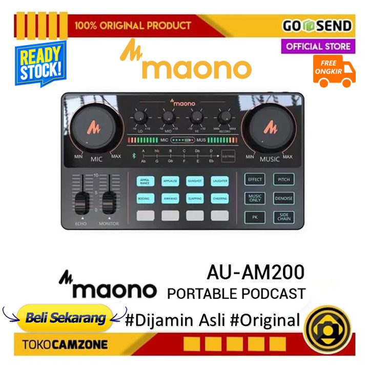 Maonocaster Lite AU-AM200 Portable Podcast - GARANSI RESMI