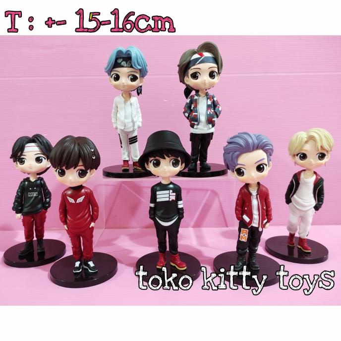 BTS ACTION FIGURE SET ISI 7 BESAR JIMIN SUGA JIM RM V