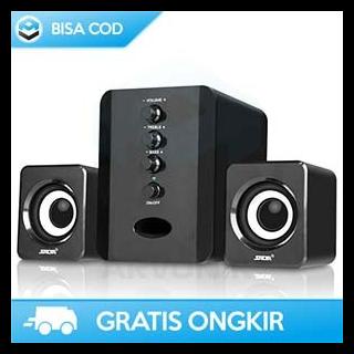 Speaker Stereo 2.1 Aktif Subwoofer 6 Inch By Sada D-202 Usb Power Ori