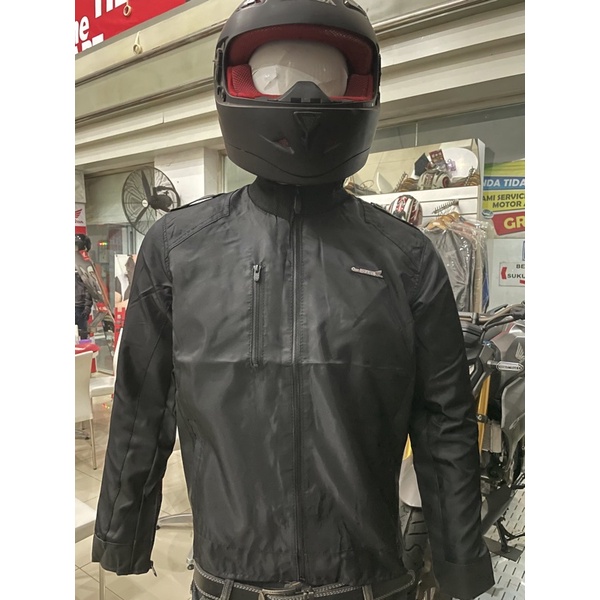 Jaket PCX HITAM Promo Cuci Gudang
