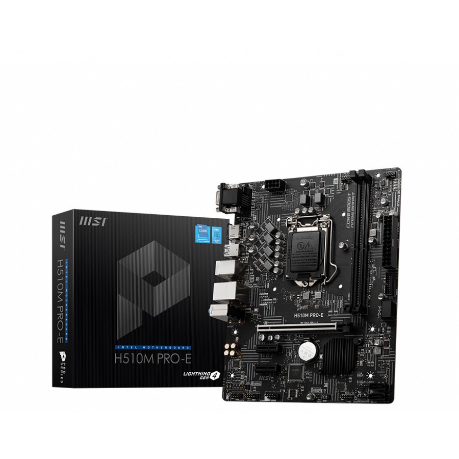 MOTHERBOARD MSI H510M PRO-E LGA 1200 , H510 , USB 3.2