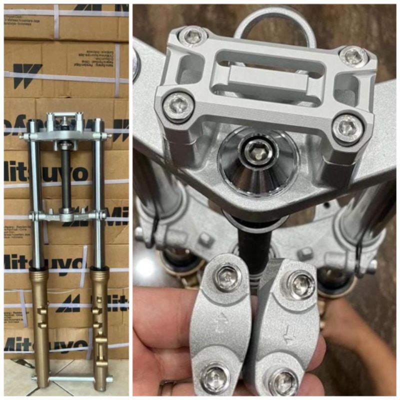 Skok Depan Ninja Shock Depan Ninja Pnp Honda Shockbreaker Depan Ninja Pnp Tiger Megapro GL CB Set Ri