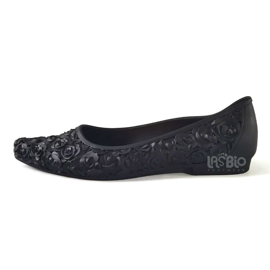 Porto Lady Sepatu Selop Flat Karet Kerja Kantor Kasual Formal Wanita VIO Rose