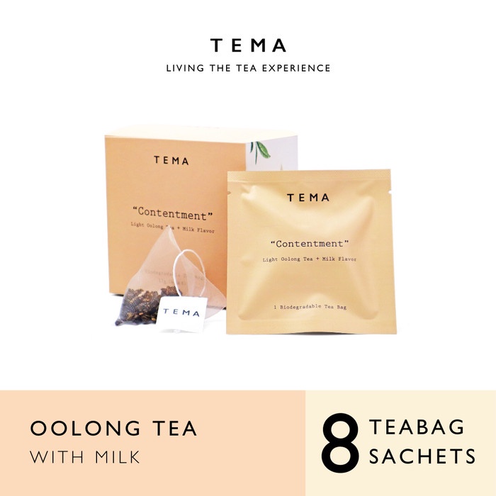 

TEMA TEA BAGS - CONTENTMENT / OOLONG MILK TEA