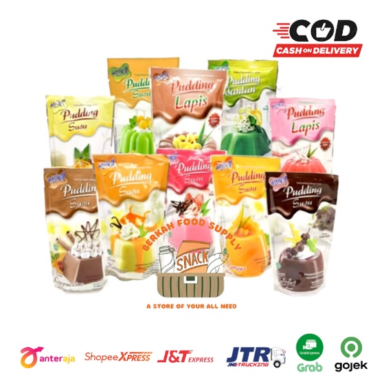 

Nutrijell Nutrijel PUDDING Susu MY VLA Puding Susu MY FLA All Varian Rasa BPOM HALAL