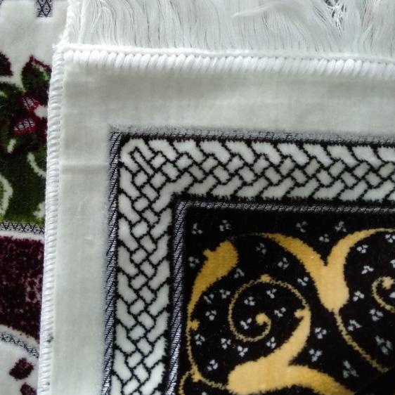 SAJADAH SAFATEX PUTIH TURKI - Biru