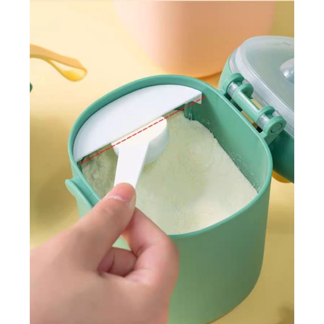 Kotak susu 800ml/Tempat susu bubuk bayi kerakter