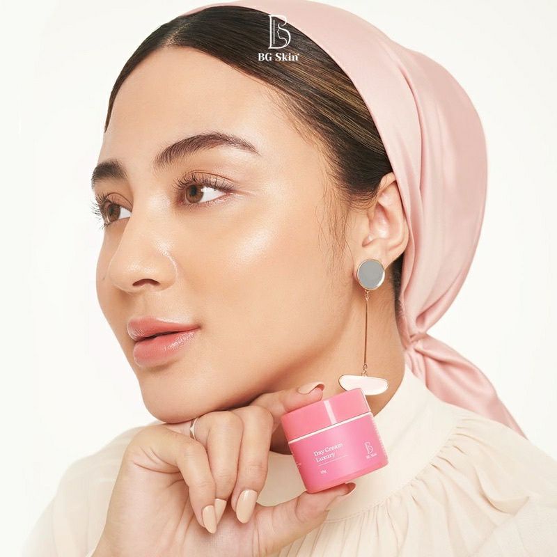 DAY CREAM LUXURY BG SKIN/SUNCREEN ACNE/SUNCARE EMULTION/SUNCREEN BRIGHTENING PINK BG SKIN