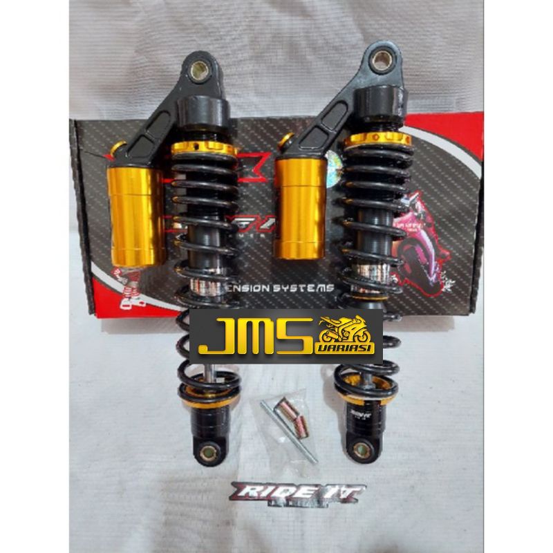 shock rideit tabung atas 203 ukuran 340mm Shogun 125 smash suprax125 karisma blade revo absolute rx-king tiger grand