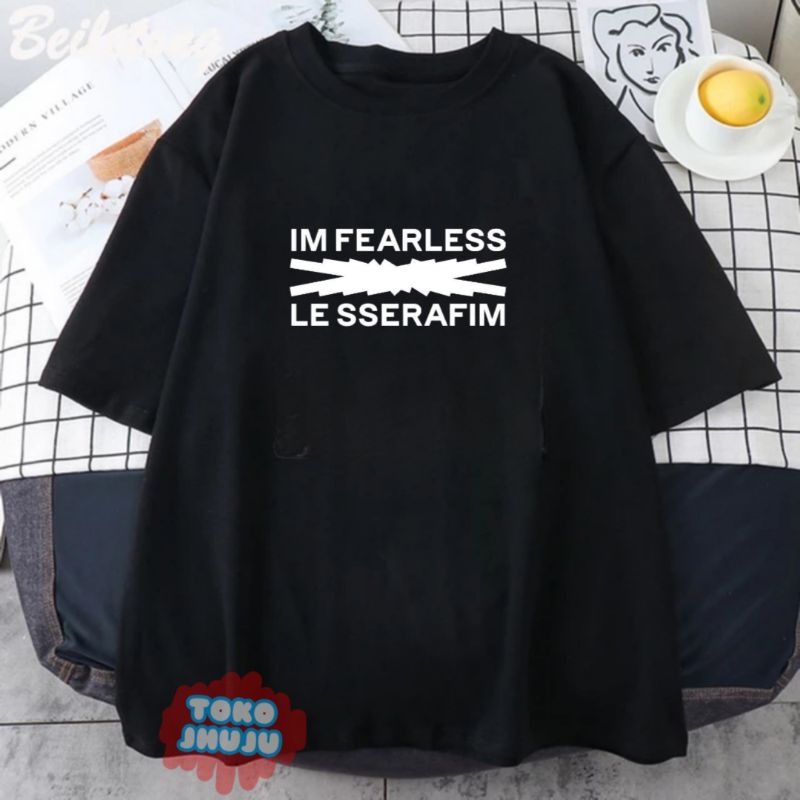 Kaos Kpop Lesserafim Im Fearless