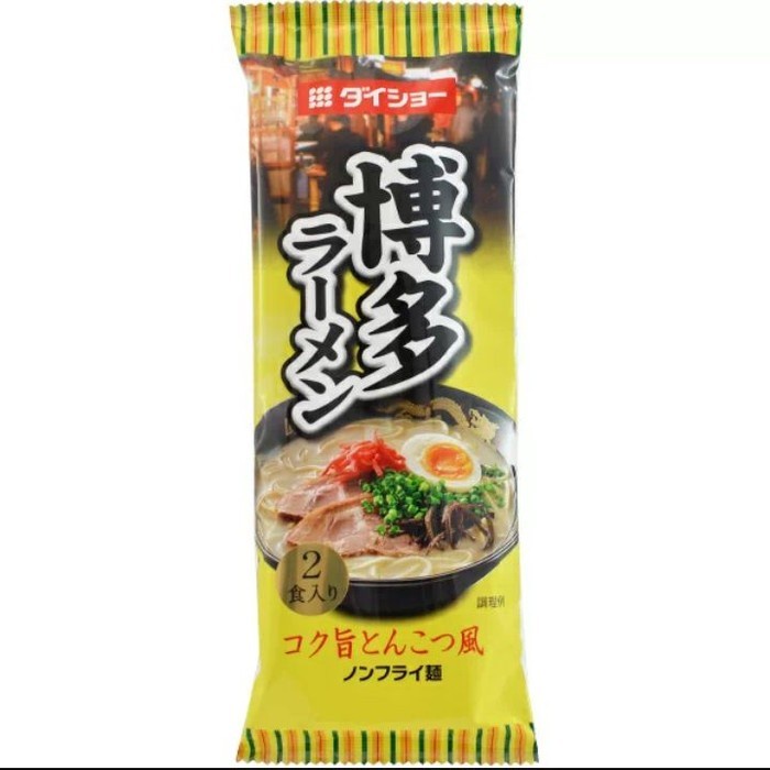 

NEW Daisho Hakata Rich Tonkotsu Ramen / Ramen Jepang 2 Porsi 188 gr