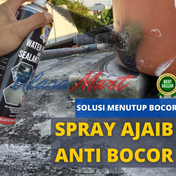 

Rubber Sealant Spray - Aqua Sealant Spray Anti Bocor 500ml Buy 1 Get 1 - Putih