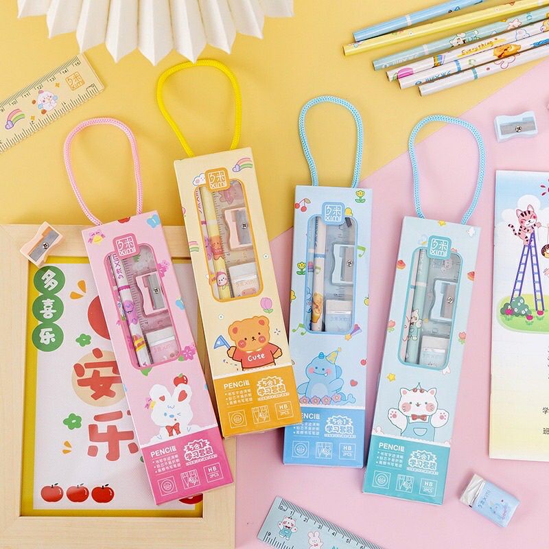 

PAKET ALAT TULIS 0021 / ALAT TULIS SET KARAKTER / PERLENGKAPAN SEKOLAH / MINI STATIONARY SET