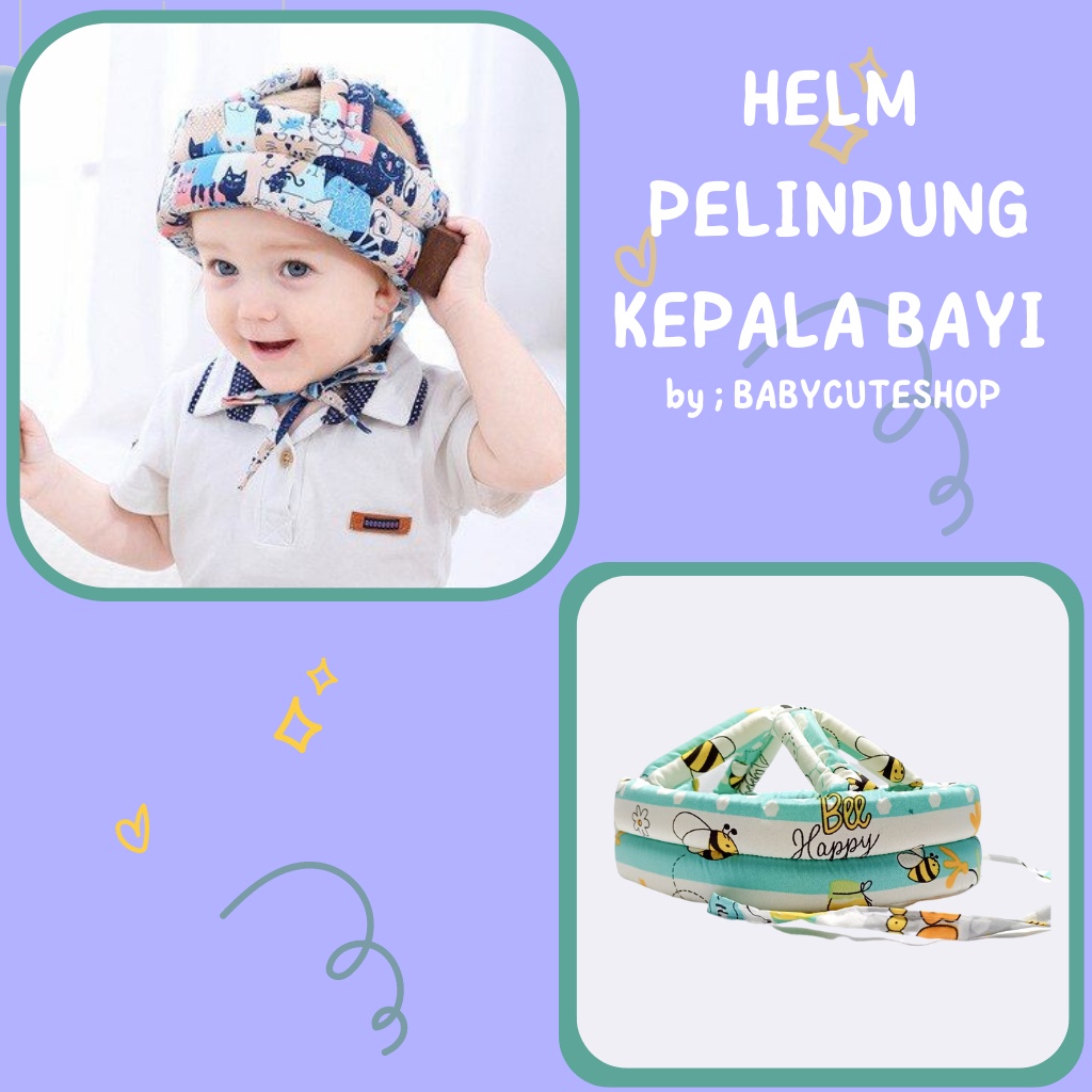 Helm Pelindung Kepala Bayi | Pelindung Kepala Bayi | Head Baby Protector | Baby Head Protector