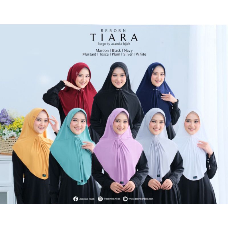 JILBAB BERGO TIARA BY AZAMKA