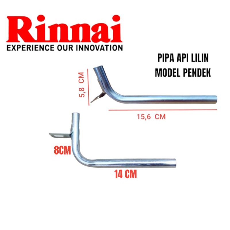 PIPA API LILIN KOMPOR GAS RINNAI
