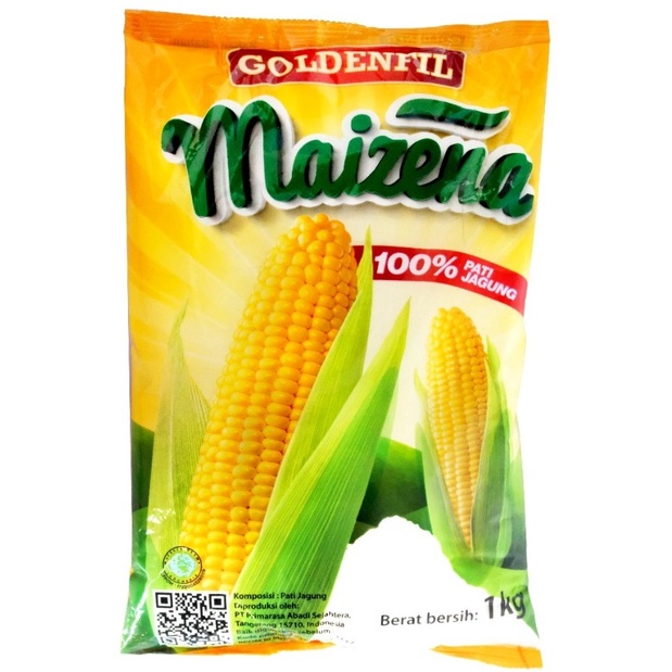 

Goldenfil Maizena 1kg Tepung Pati Jagung