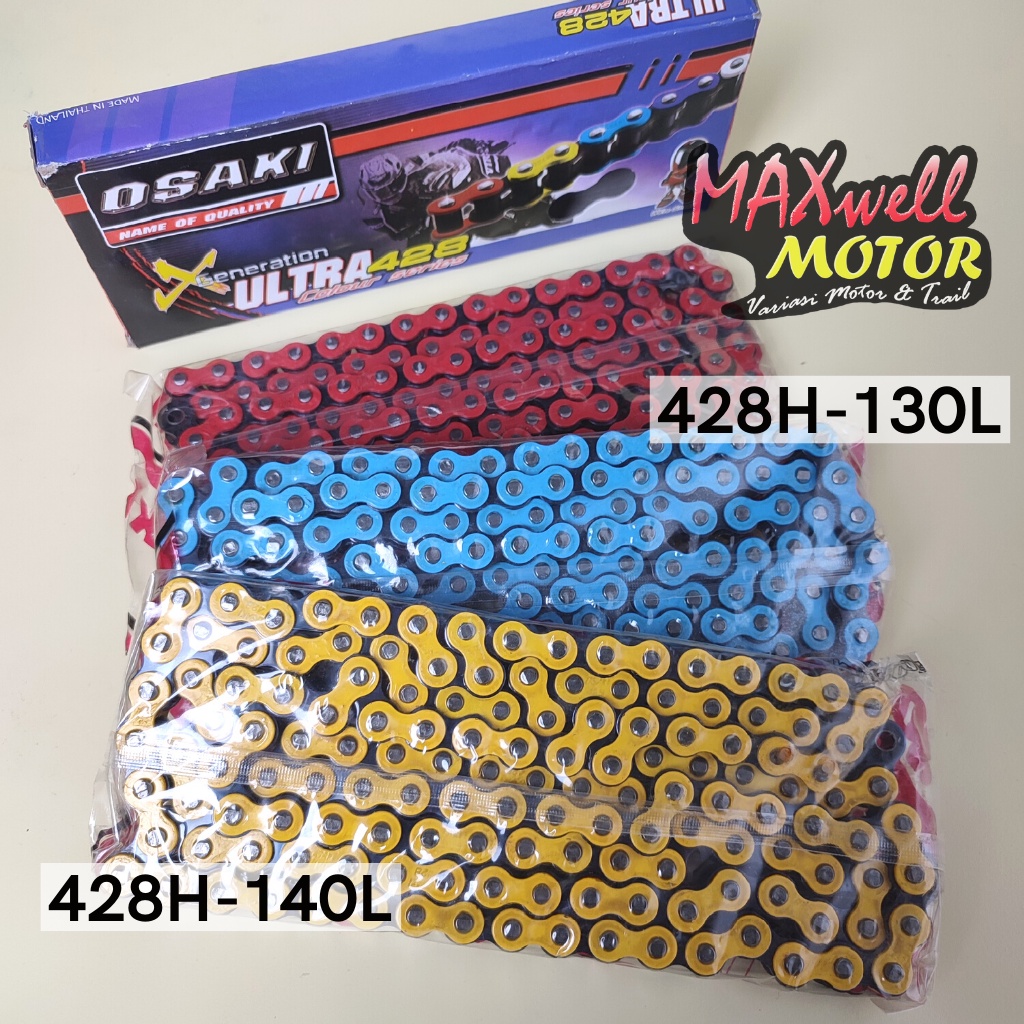 RANTAI 415 SSS/RANTAI TIPIS SSS/RANTAI MOTOR SSS SB428-130L/SB428-140L/415SB-130L