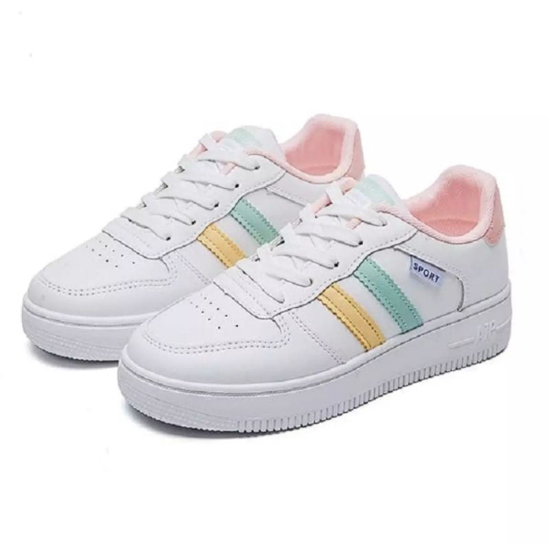 TmO - 8.8 Sale Sepatu wanita sneakers tali fashion AirTwo  termurah kekinian bisa cod/sepatu santai wanita tali/sepatu jalan wanita santai kekinian