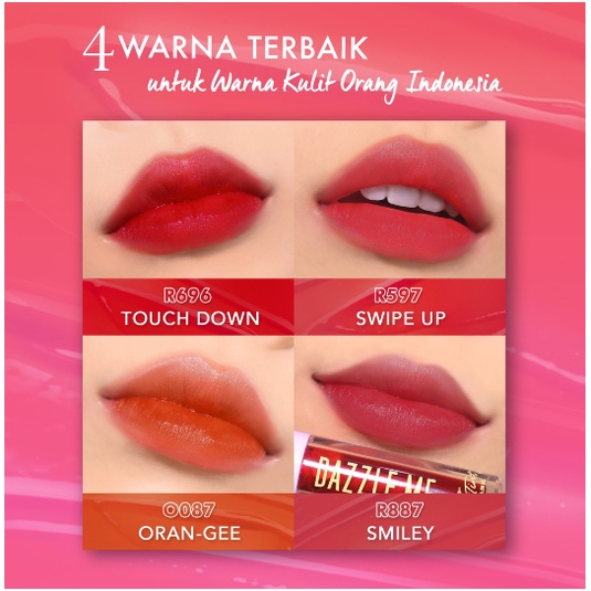 [FREE GIFT] DAZZLE ME Ink Licious Lip Tint BPOM / Liptint Hyper Moisturizing Lip Stain