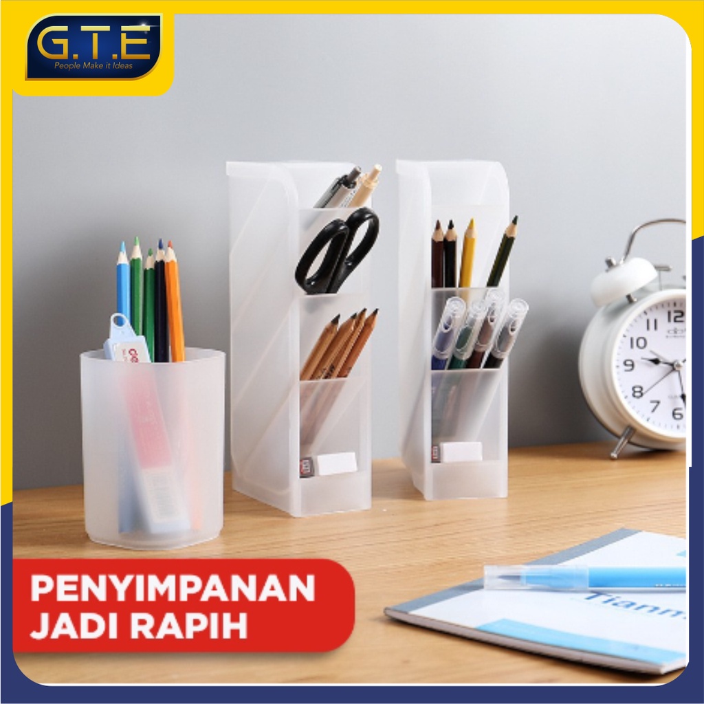 GTE | RAK SERBAGUNA PORTABLE PENSIL MURAH MINI STORAGE KOTAK PENYIMPANAN TEMPAT ALAT TULIS