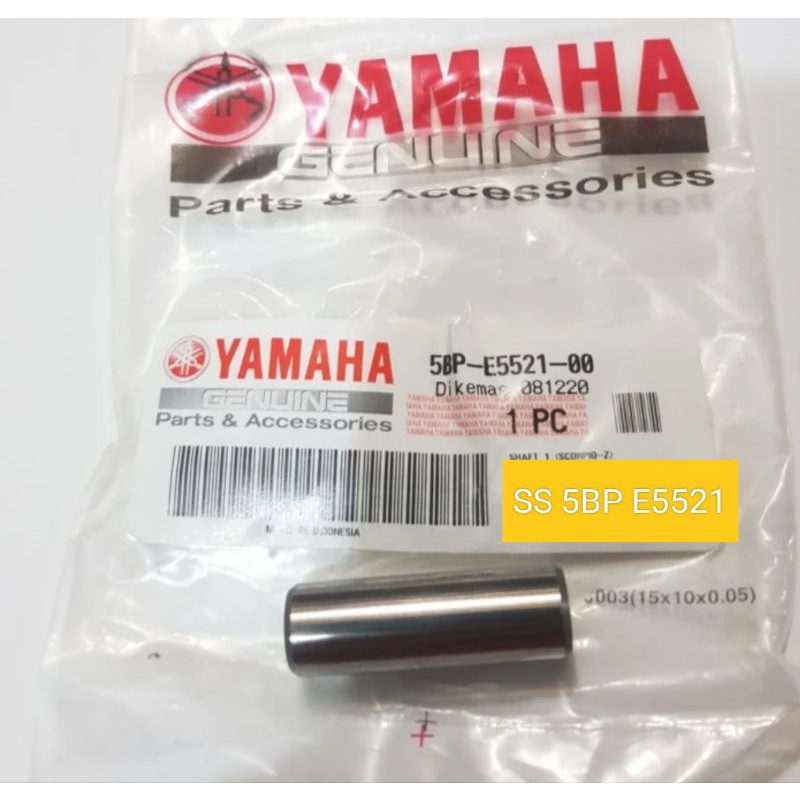 shaft as pen pin gear gigi stater kecil idle x max 250 scorpio z origional 5bo e5521 00