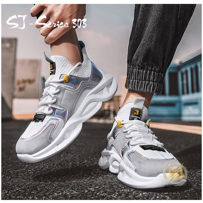 [OOS] Sepatu Sneakers Pria Trendy Buat Ngumpul atau OOTD Kualitas Import Premium -303