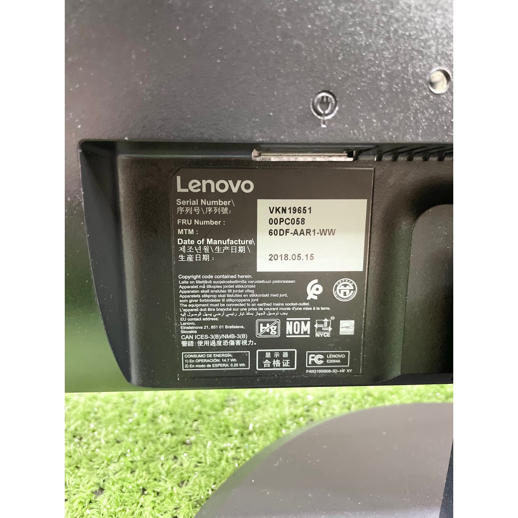 Monitor LED 20 inch Lenovo ThinkVision E2054A - IPS (second mulus)