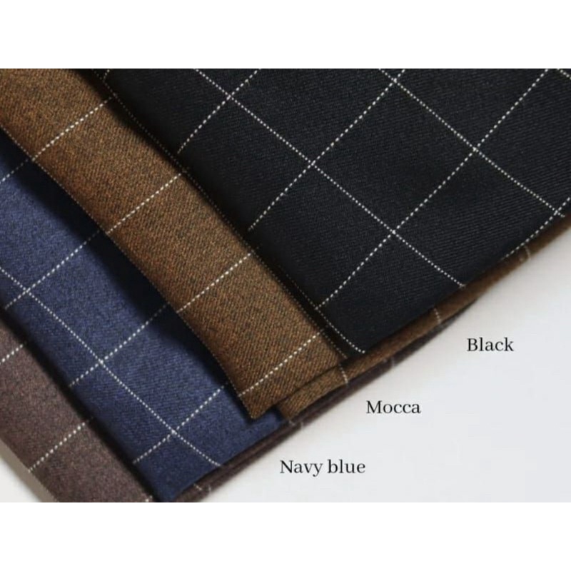 Celana tartan pendek Premium  Pria Dewasa pinggang karet rip melarr bahan tebal