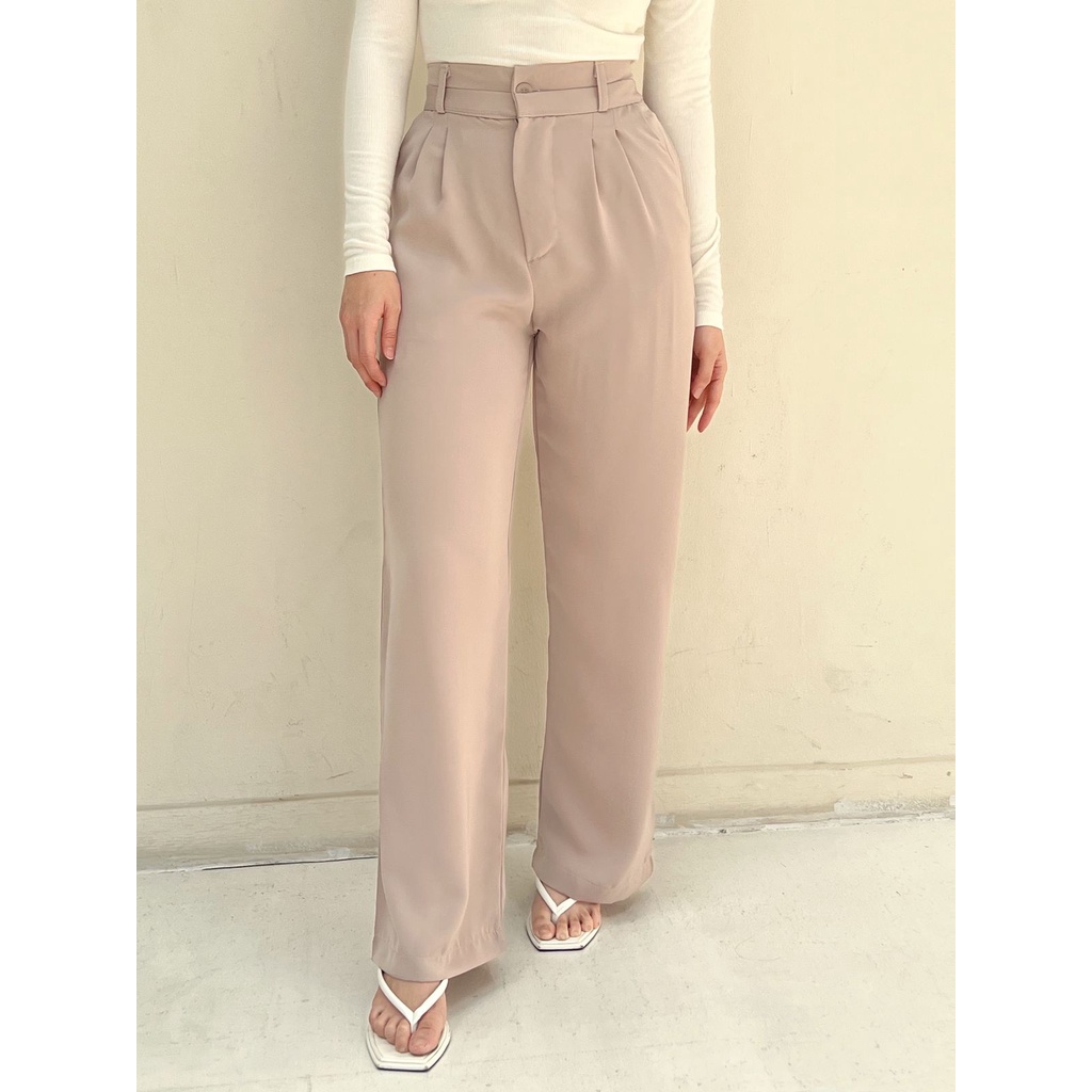 POTTIE - Tory Cullotes Pants - Long Culottes High Waist