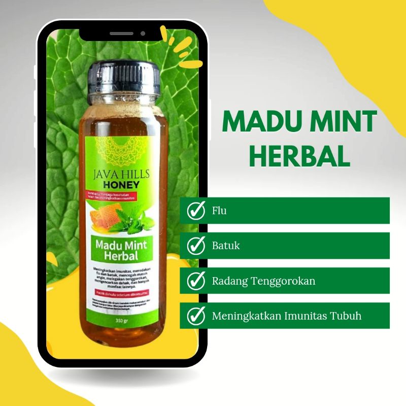 

Java Hills Madu Mint Herbal 350gr