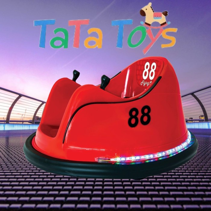 GOSEND / GRAB TATA Bumper Car Anak - Boom Boom Car Mainan Mobil Aki