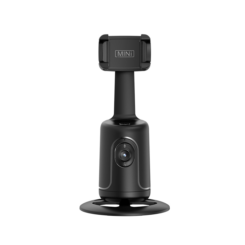 GROTIC Gimbal Handphone Stabilizer 360°AI Face Tracking Gesture Control P01-Hitam