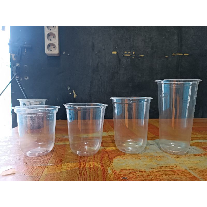 Cup Oval BSM 14 dan 16 oz Satu Kardus