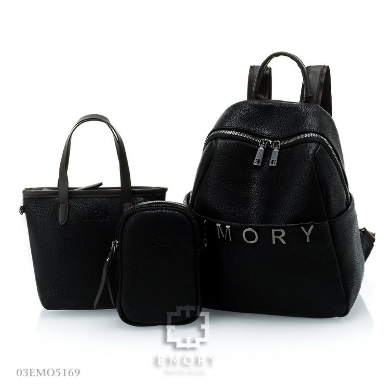 ORIGINAL EMORY Rafaely 03EMO 5169 TAS RANSEL WANITA 3IN1