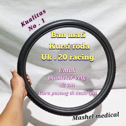 Ban mati kursi roda uk 20 Racing original