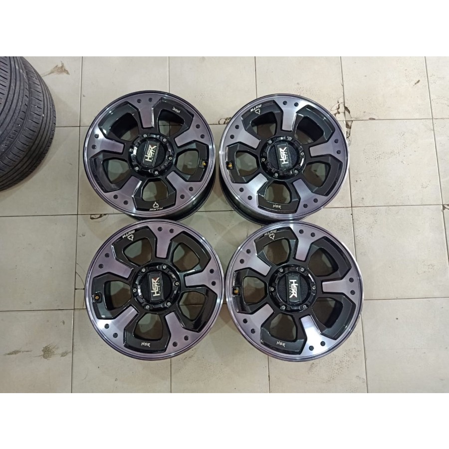 Velg Hsr Bekas Second Copotan Mobil alphard ring 18 Type myth03 Lubang 5x114 / 5x100 Pnp Voxy altis 